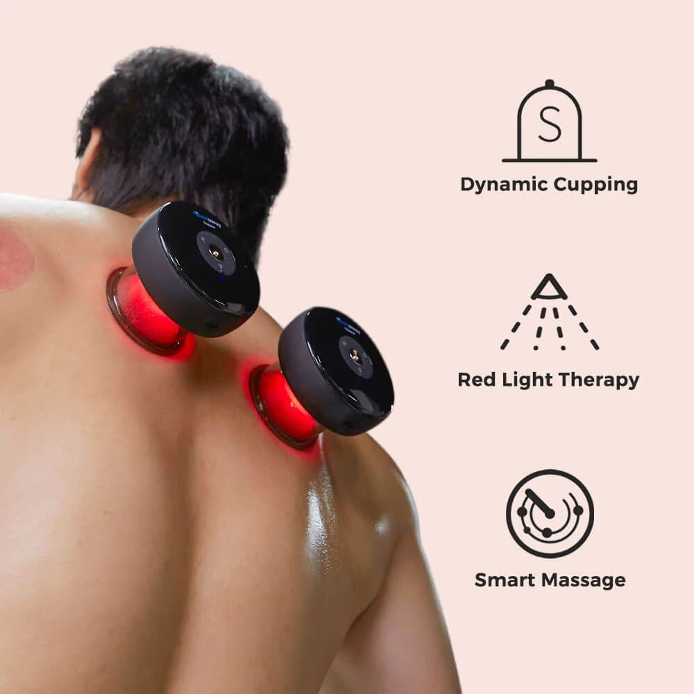 Achedaway Cupper - The Smart Cupping Therapy Massager (2 Pares)