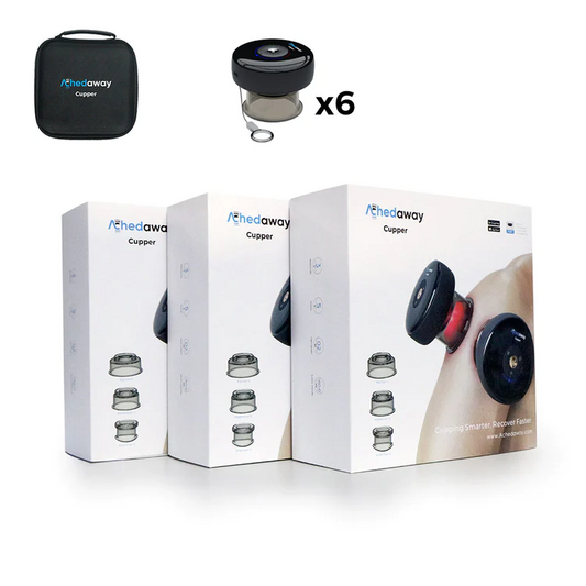 Achedaway Cupper - The Smart Cupping Therapy Massager (3 Pares)
