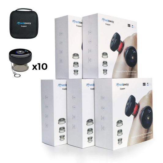 Achedaway Cupper - The Smart Cupping Therapy Massager (5 Pares)